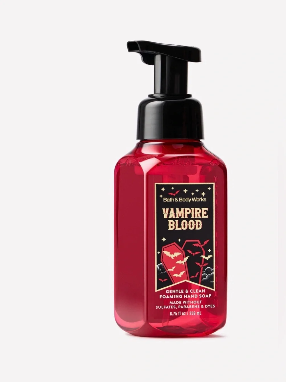 Bath & Body Works Vampire Blood gentle gentle and clean foaming hand soap